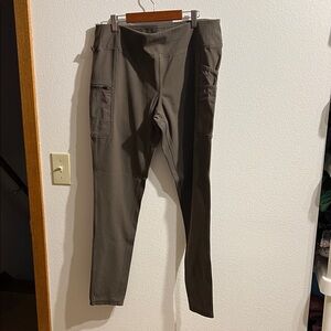 Ladies Carhartt Brown fitted Cargo Pants